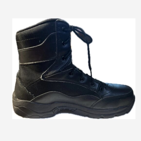 Interceptor Tactical Boots Leather Men's Size 11 Force 6" Steel Toe Lightweight - Picture 4 of 7